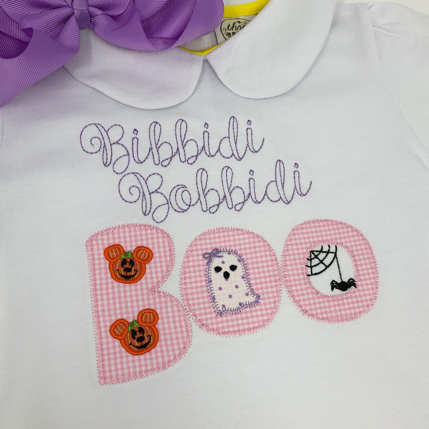 Bibbidi Bobbidi Boo Girls Applique Top