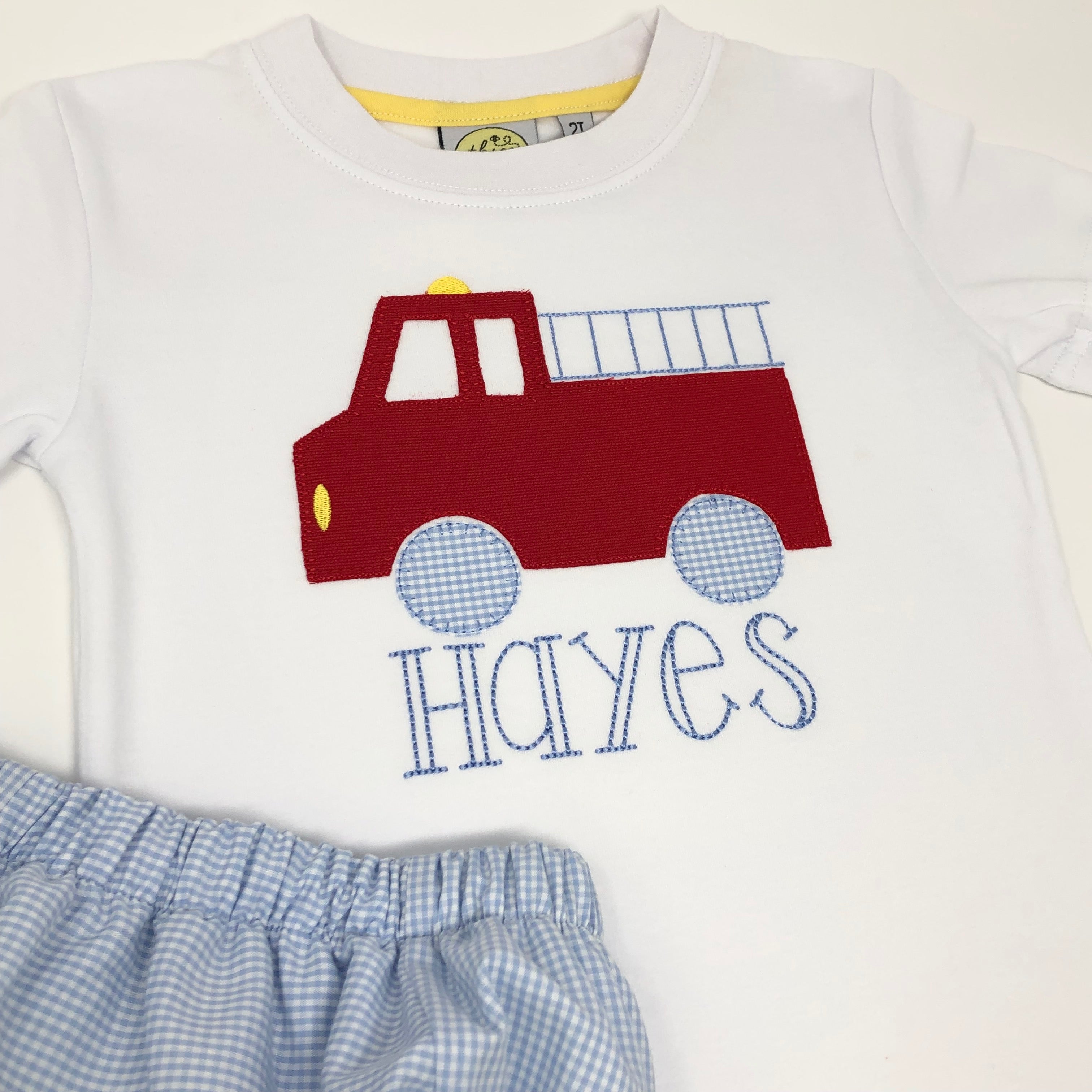 Firetruck Boys T-Shirt