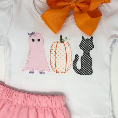 Halloween Trio Applique Top