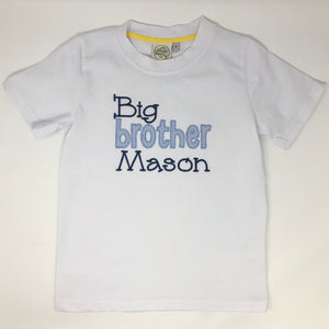 Big Brother Applique Boys T-Shirt