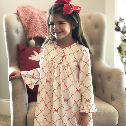 Trellis Bow Nightgown