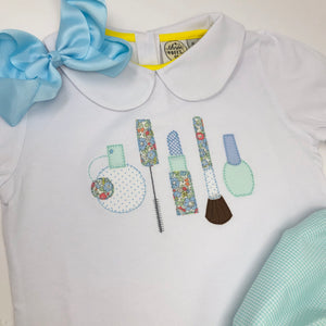 Make Up Applique Girls Top