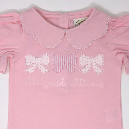 Bow Trio Appliqué