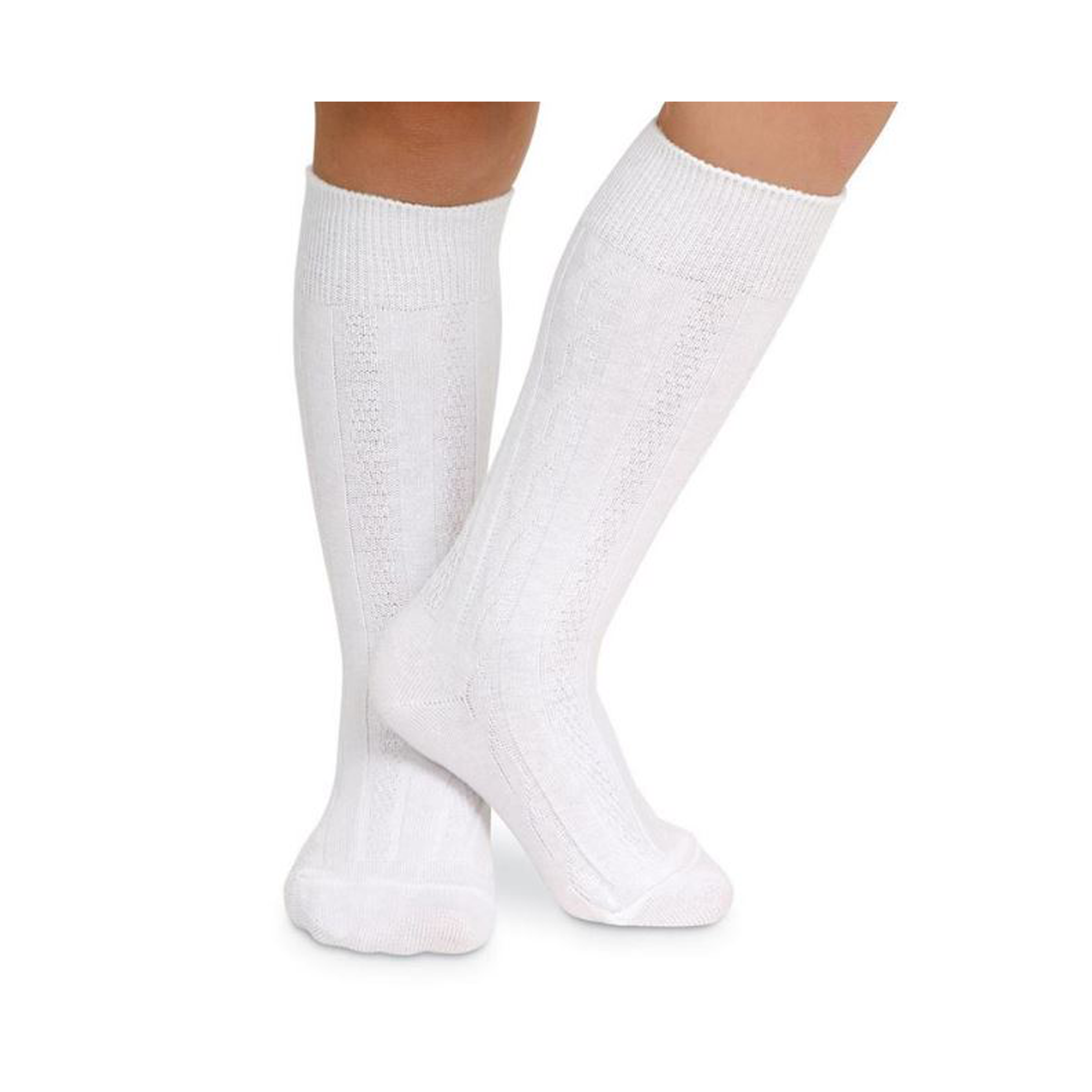 Classic Cable Knee High Socks (Unisex)