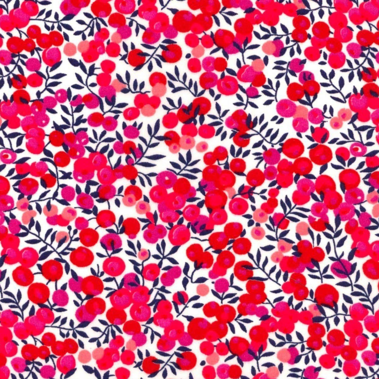 Liberty of London Fabrics Tana Lawn Wiltshire Red