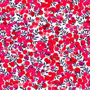 Liberty of London Fabrics Tana Lawn Wiltshire Red
