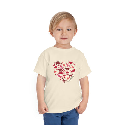 You're Roarsome Valentine Heart Toddler T-Shirt