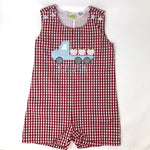 Apple Truck Gingham Jon Jon