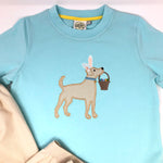 Bunny Pup Applique Boys T-Shirt