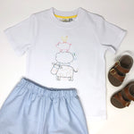 Farm Stack Boys Embroidery T-Shirt