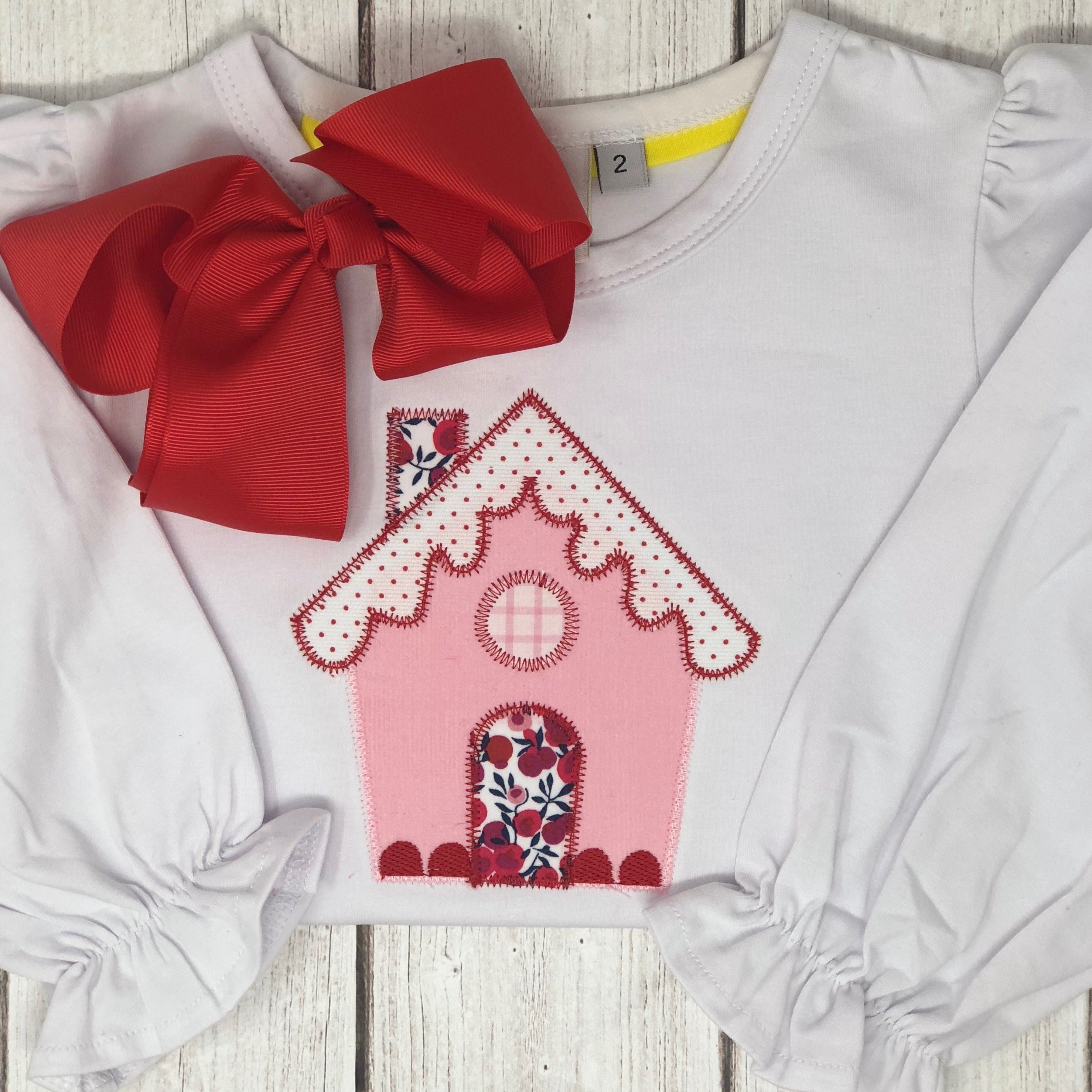 Ginger Bread House Girls Top