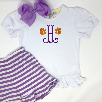 Paw Print Monogram