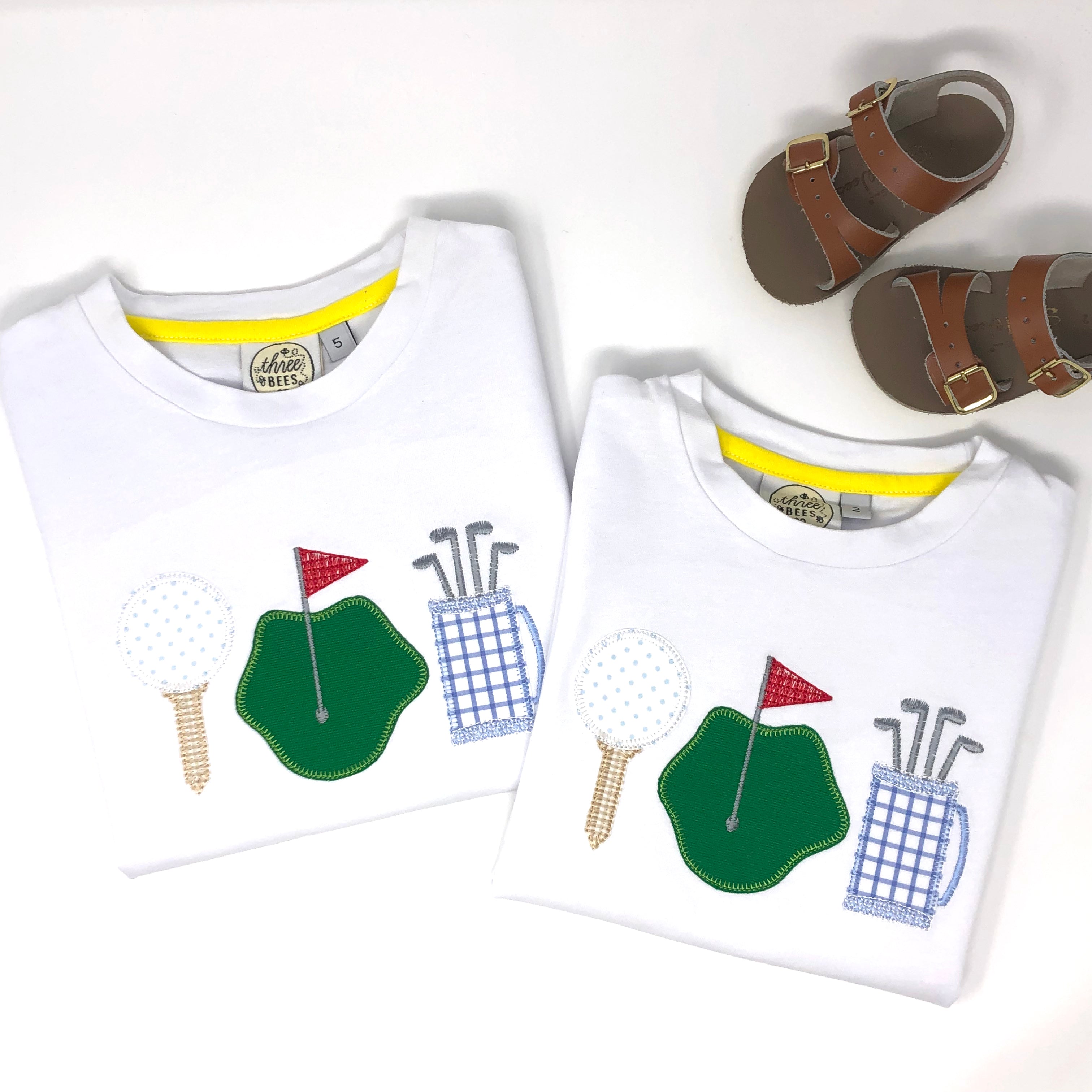 Golf Trio Applique T-Shirt