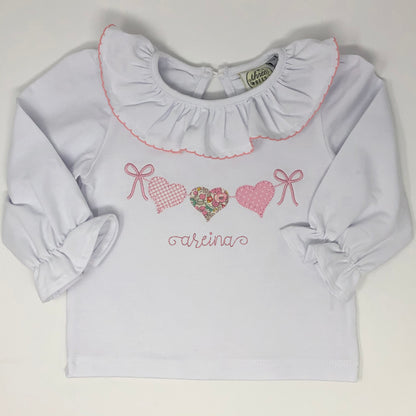 Bunting Heart Appliqué