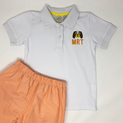 School Mascot Boys Collared Shirt (Multiple Teams Available)