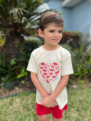 You're Roarsome Valentine Heart Toddler T-Shirt