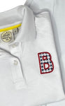 Patriotic Initial Boys Collared Shirt