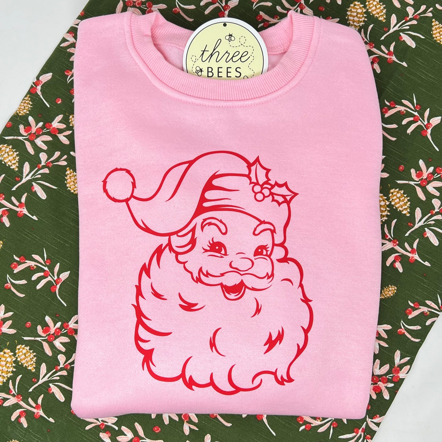 Santa Sweatshirt (Child & Adult)