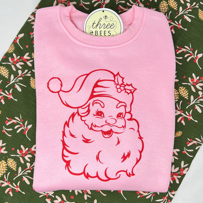 Santa Sweatshirt (Child & Adult)