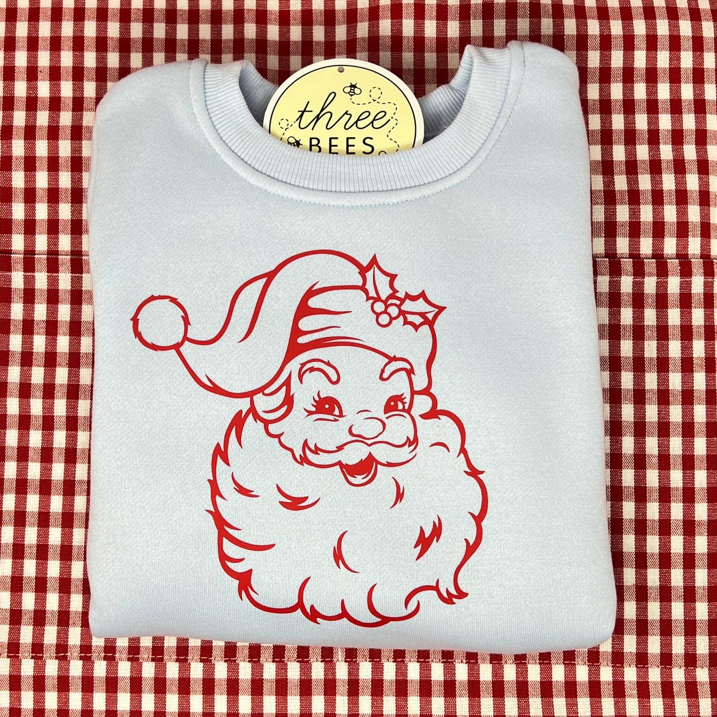 Santa Sweatshirt (Child & Adult)