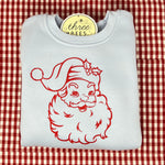 Santa Sweatshirt (Available in Adult)