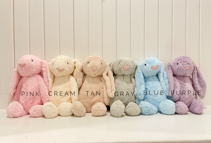 Personalized Plush Bunny