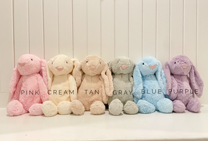 Personalized Plush Bunny