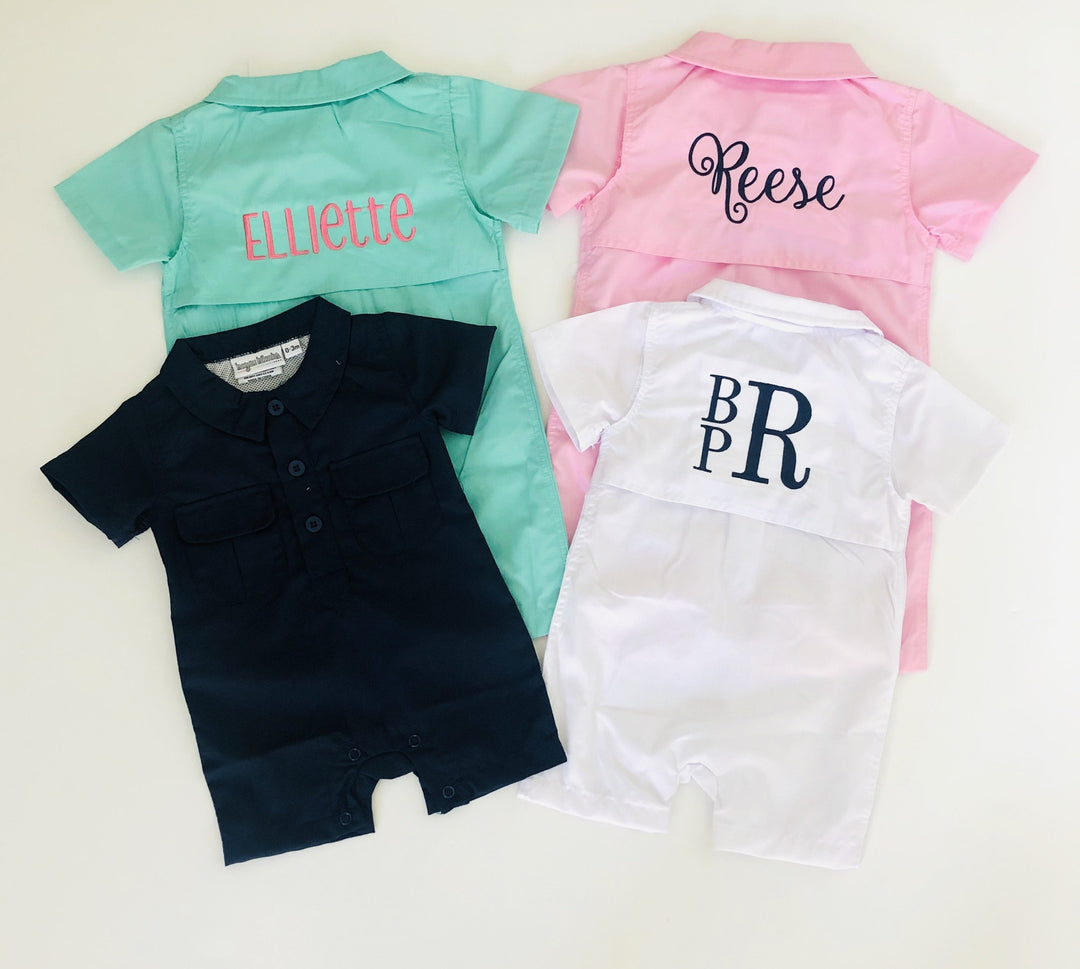 Fishing Unisex Romper