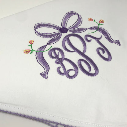 Picot Trim Blanket