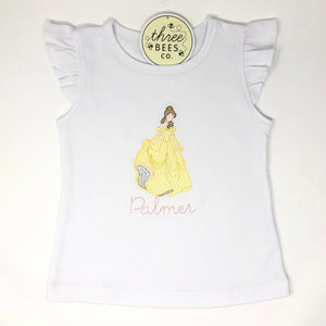 Princess Girls Embroidered Top