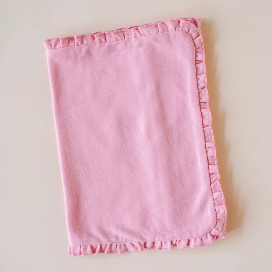 Ruffle Burp Cloth