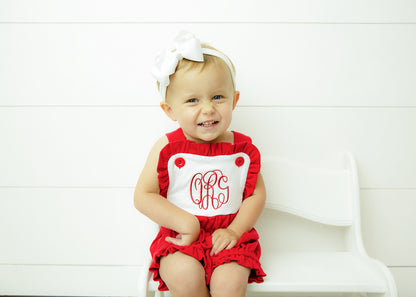 Girls Ruffle Knit Bubble