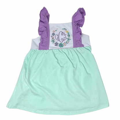 Mermaid Ruffle Dress