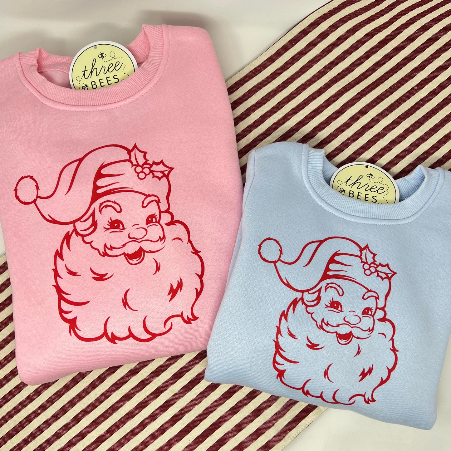 Santa Sweatshirt (Child & Adult)