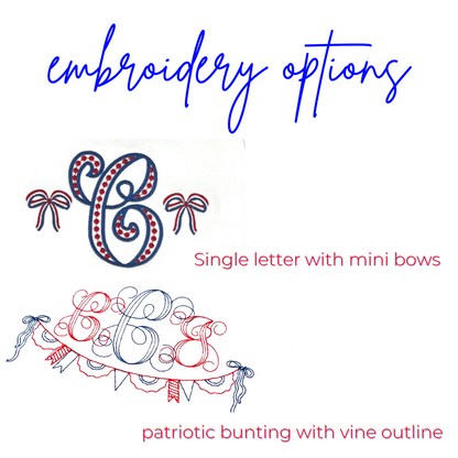 Red, White and Blue Sunsuit