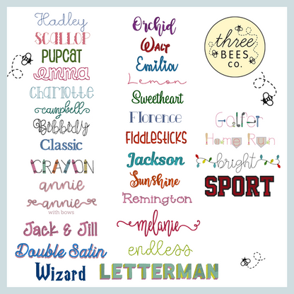Personalized Girls Top (Multiple Options)