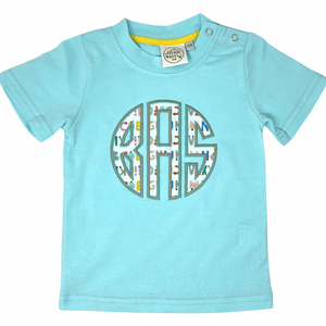 Appliqué Circle Monogram