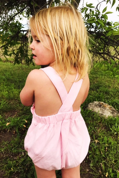 Girls Ruffle Knit Bubble