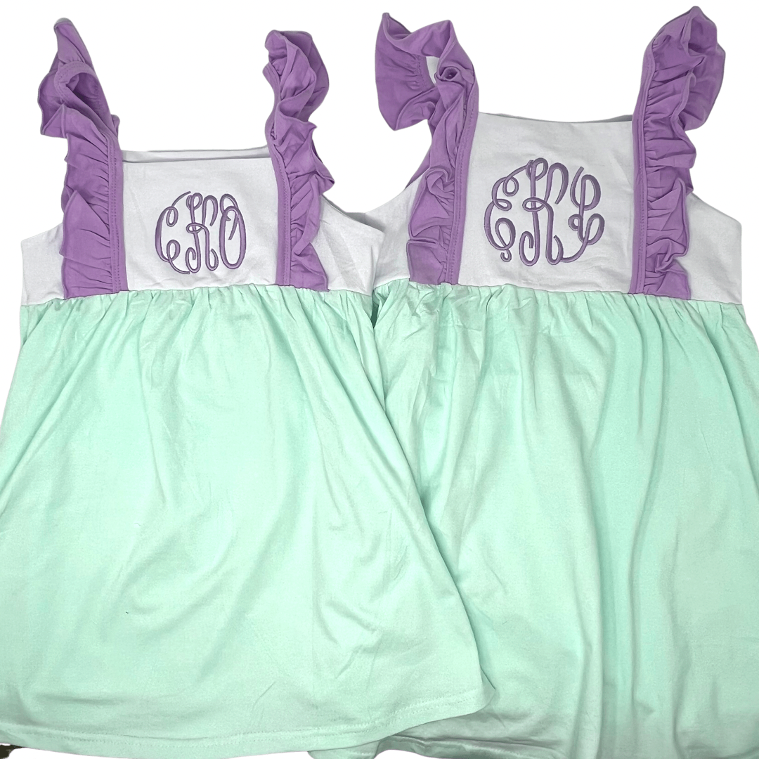 Mermaid Ruffle Dress