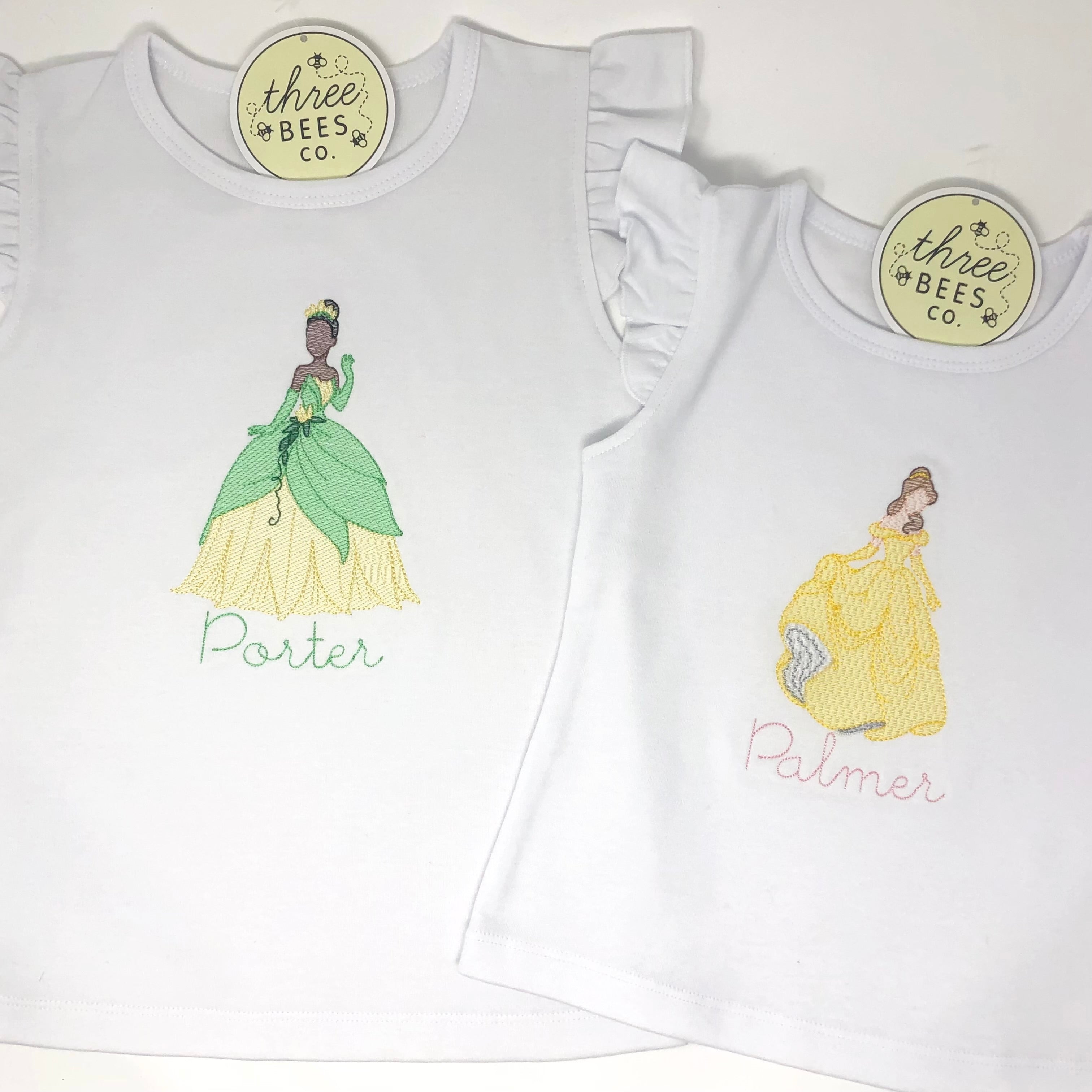 Frog Princess Girls Embroidered Top