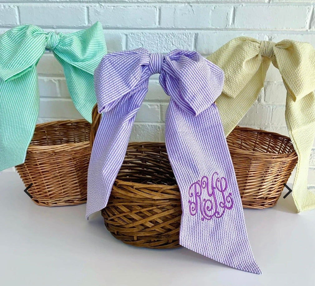 Personalized Bow Sash