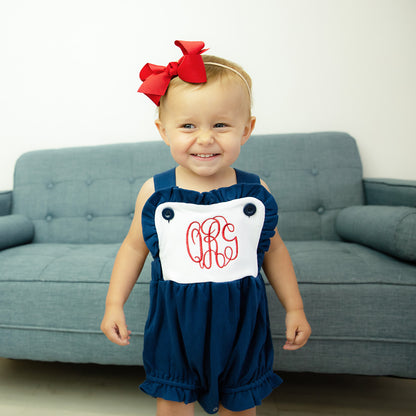 Girls Ruffle Knit Bubble