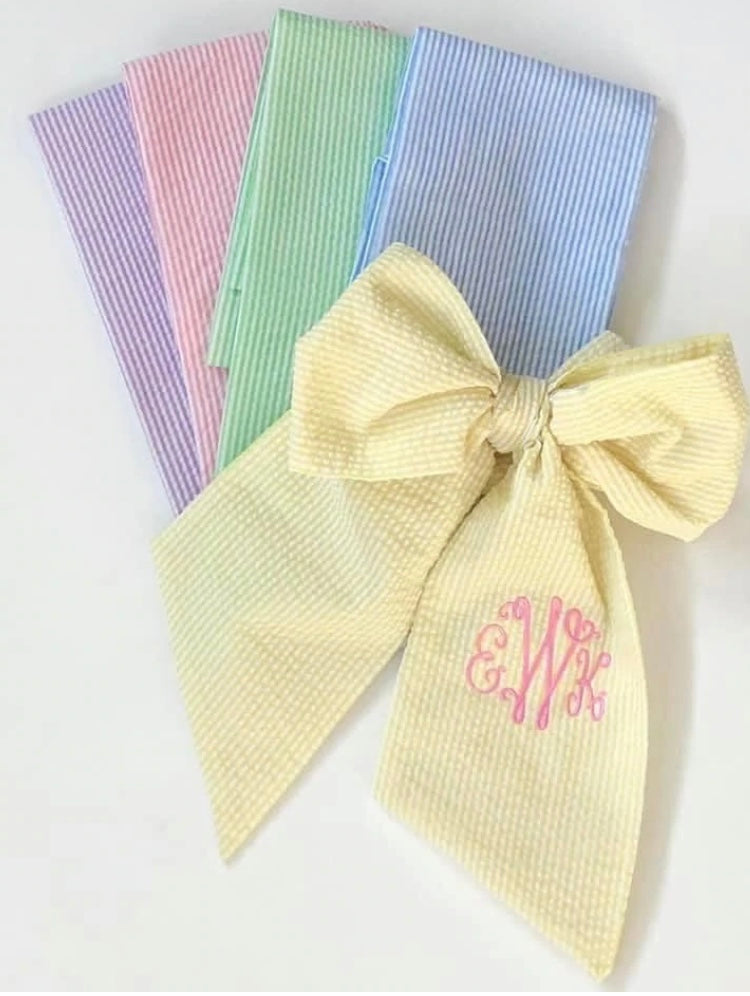Personalized Bow Sash