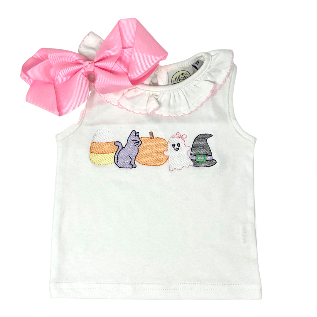 Spooky Season Girls Top