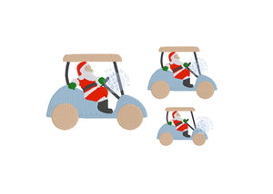 Golf Cart Santa Polo Sample