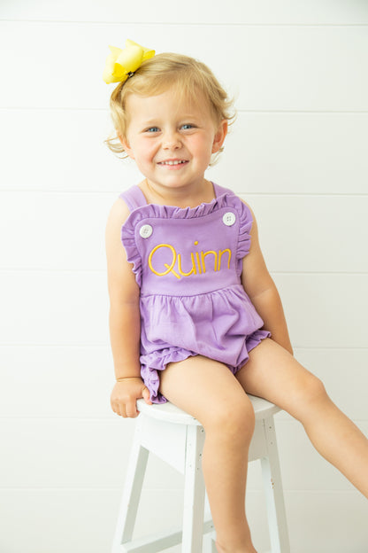 Girls Ruffle Knit Bubble