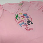 Never Grow Up Girls Embroidered Top