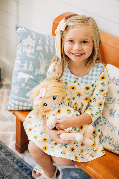 Sunflower Twirl Dress