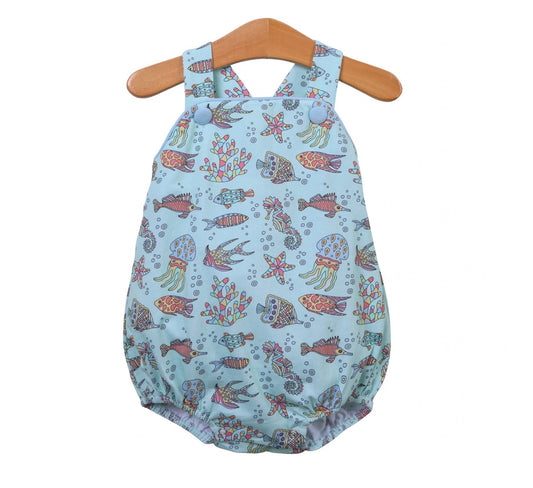 12M Sea Life Sunsuit