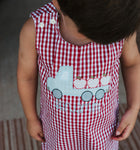 Apple Truck Gingham Jon Jon